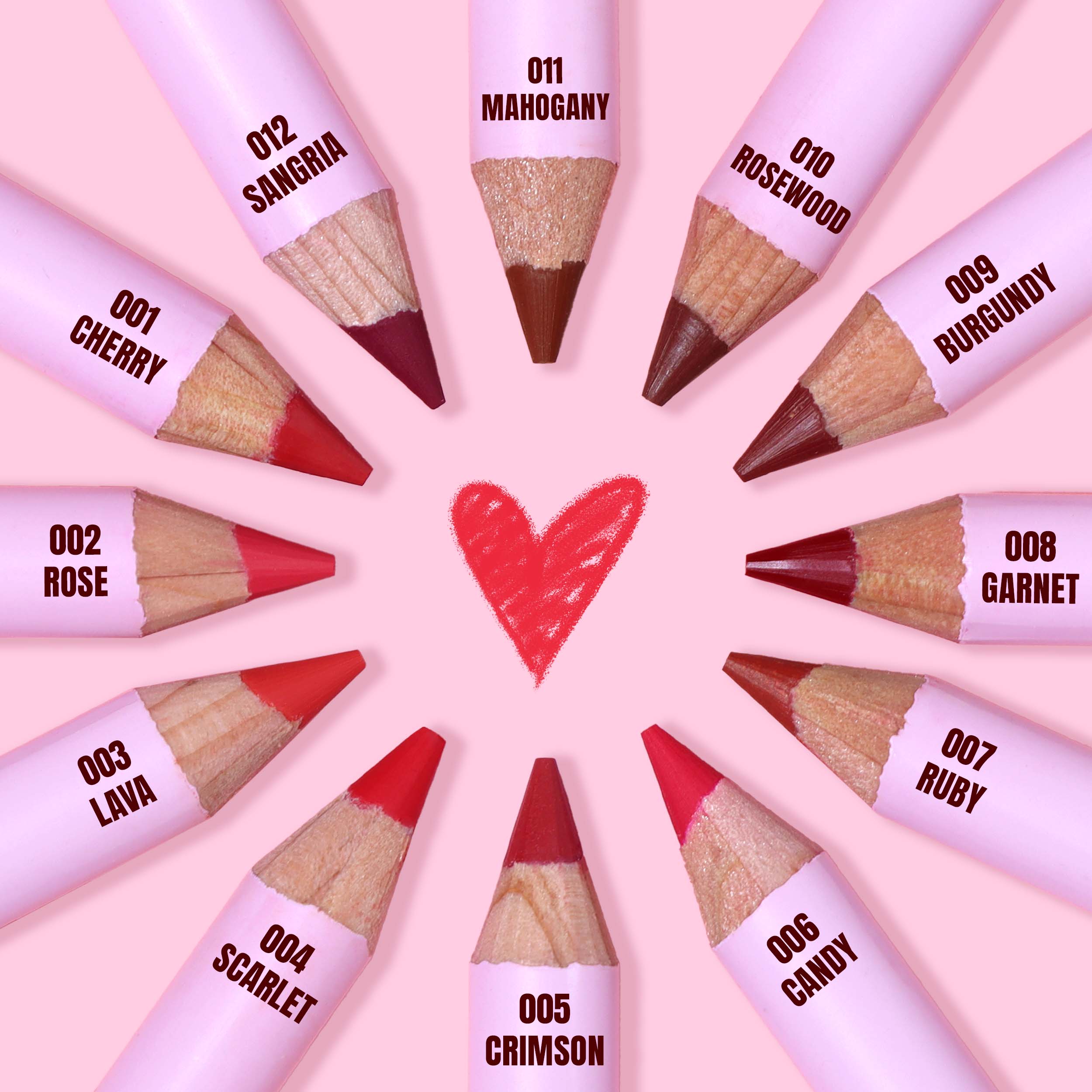 Flirty Lip Pencil (003, Lava)