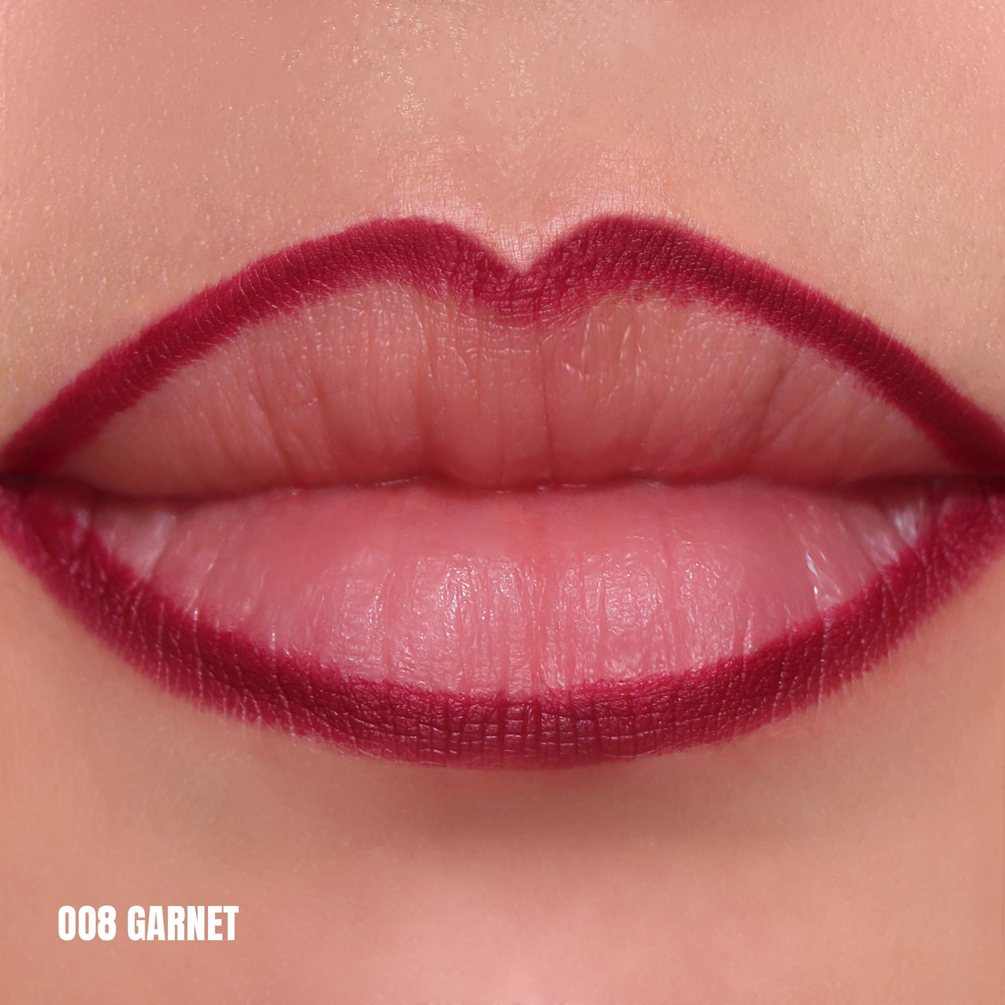 1045-Flirty-Lip-Pencil-008-Garnet-6.jpg Flirty Lip Pencil (008, Garnet)