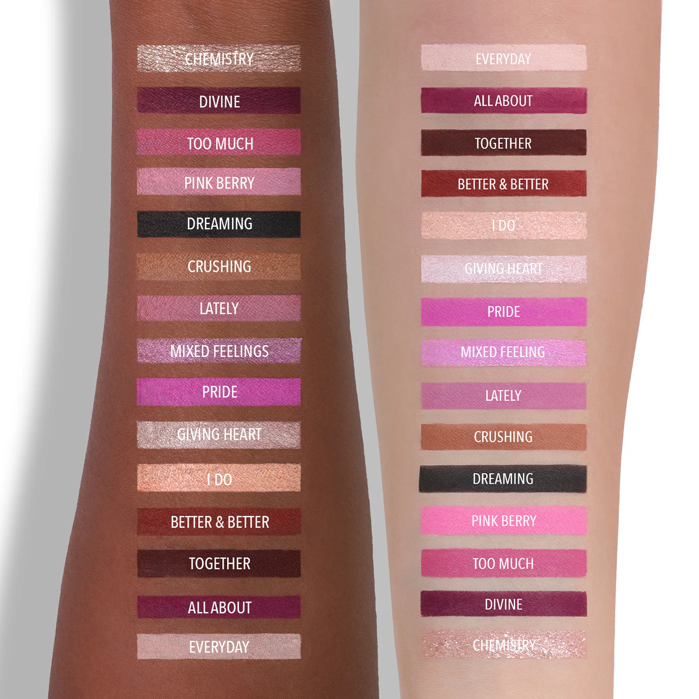 Berry Blast Pressed Pigment Palette