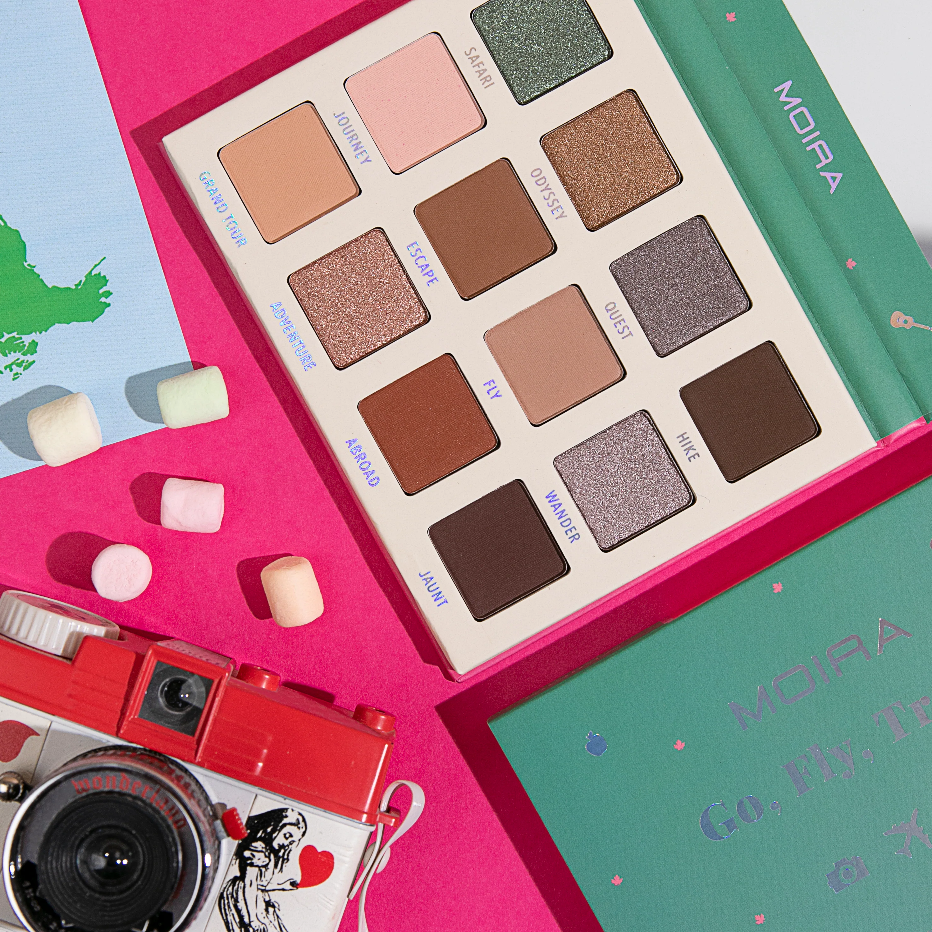 Go, Fly, Travel Palette