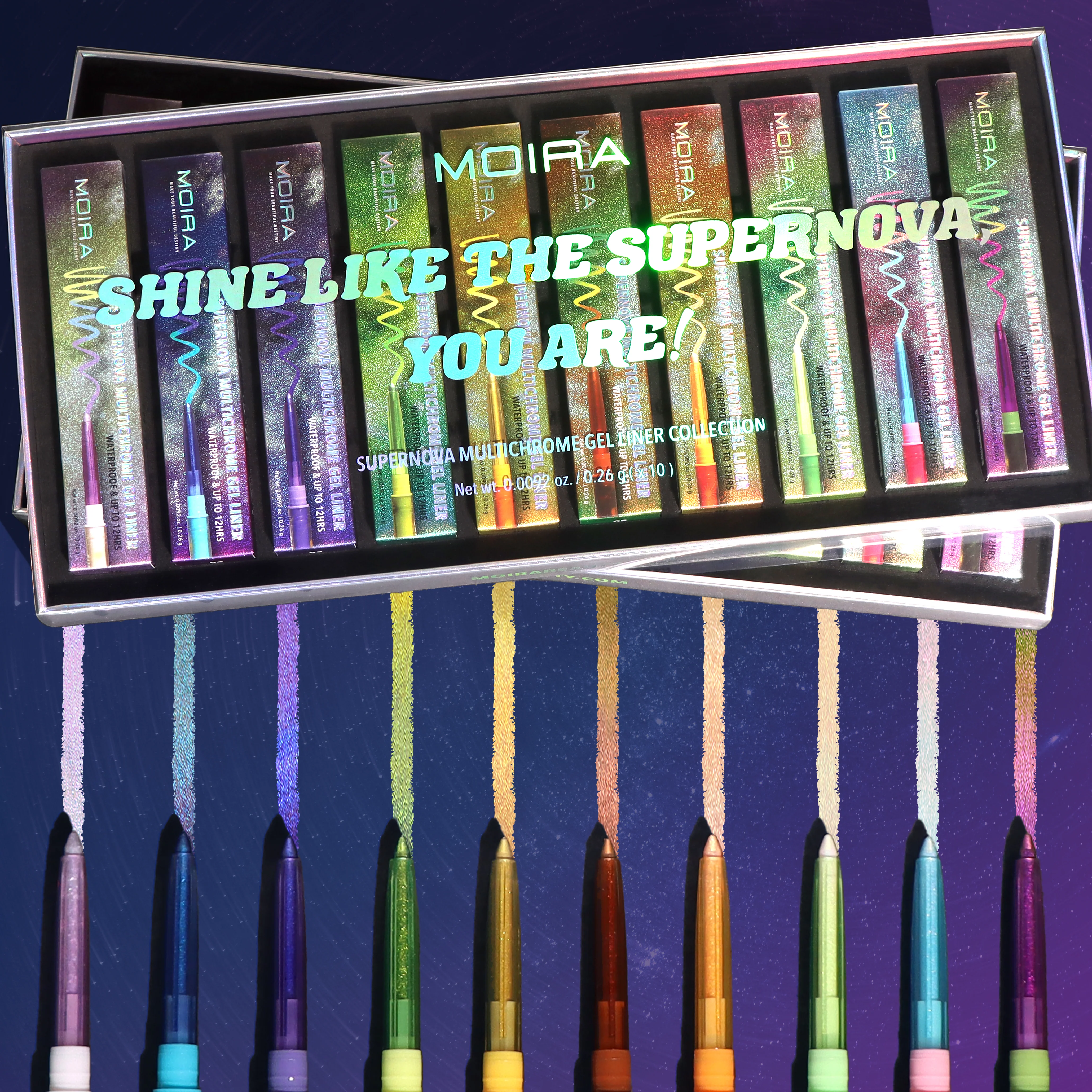 Supernova Multichrome Gel Liner Bundle