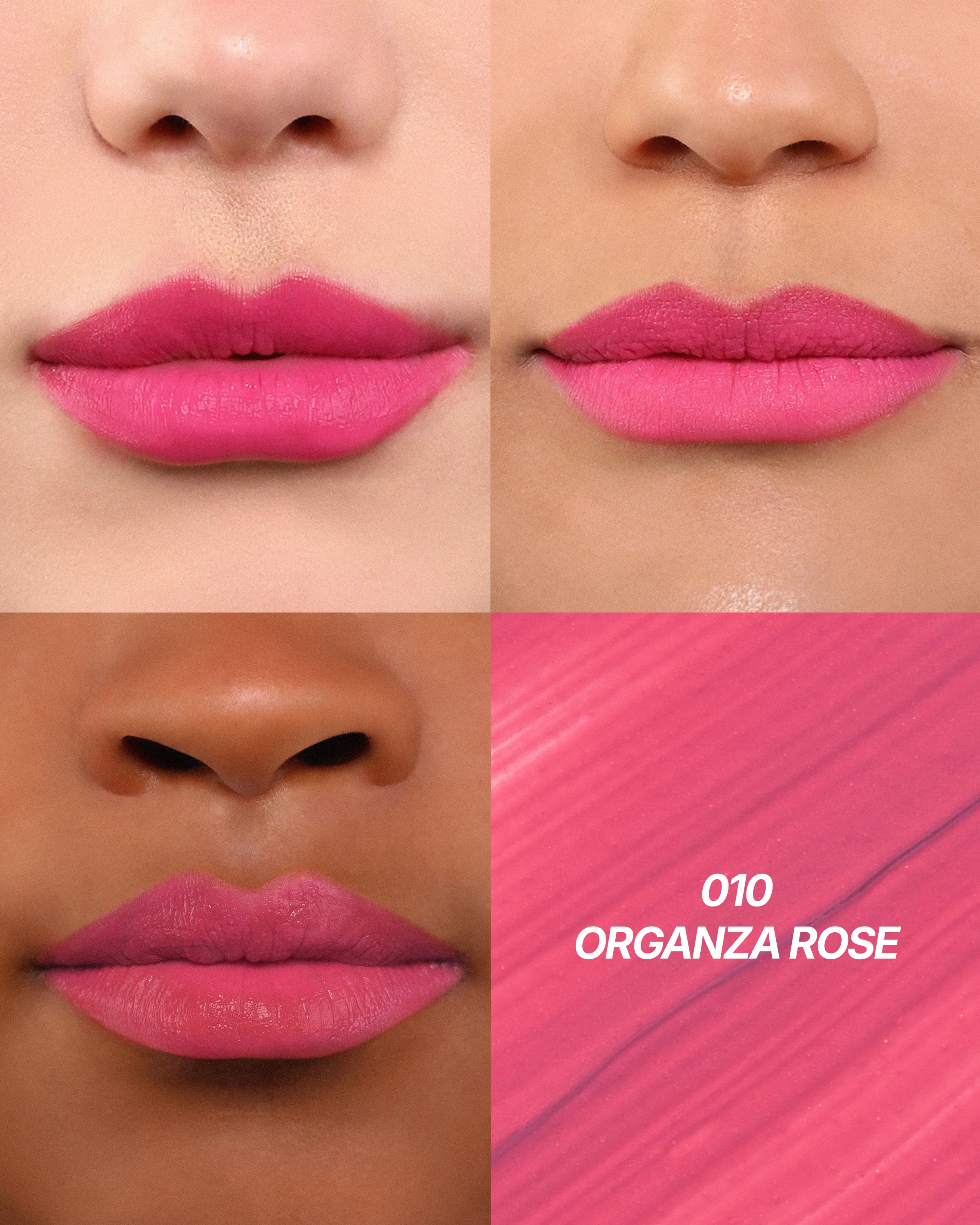 Cushion Kiss Lip Cream (010, Organza Rose)