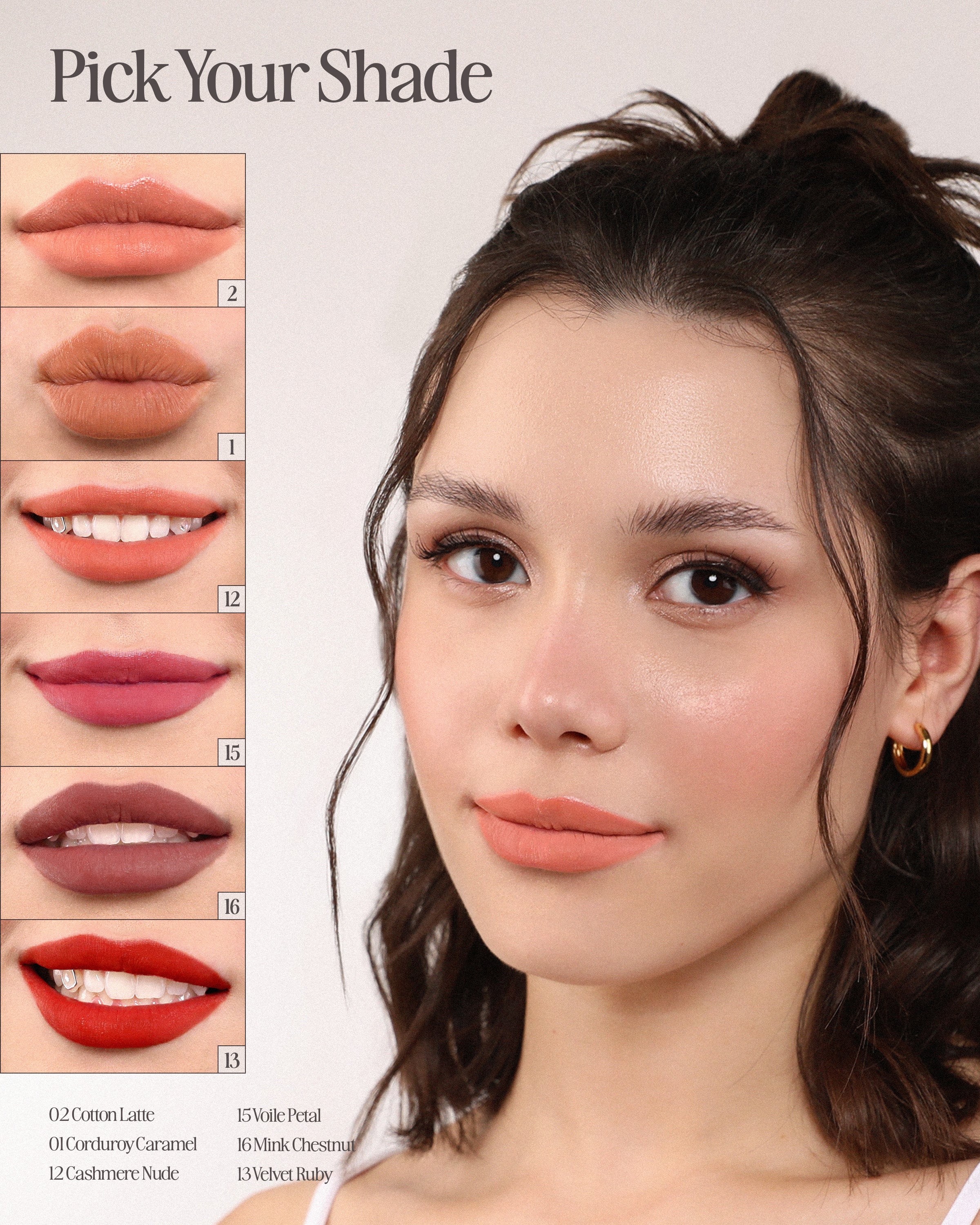 165-Cushion-Kiss-Lip-Cream-001-Corduroy-Caramel-4.jpg Cushion Kiss Lip Cream (001, Corduroy Caramel)