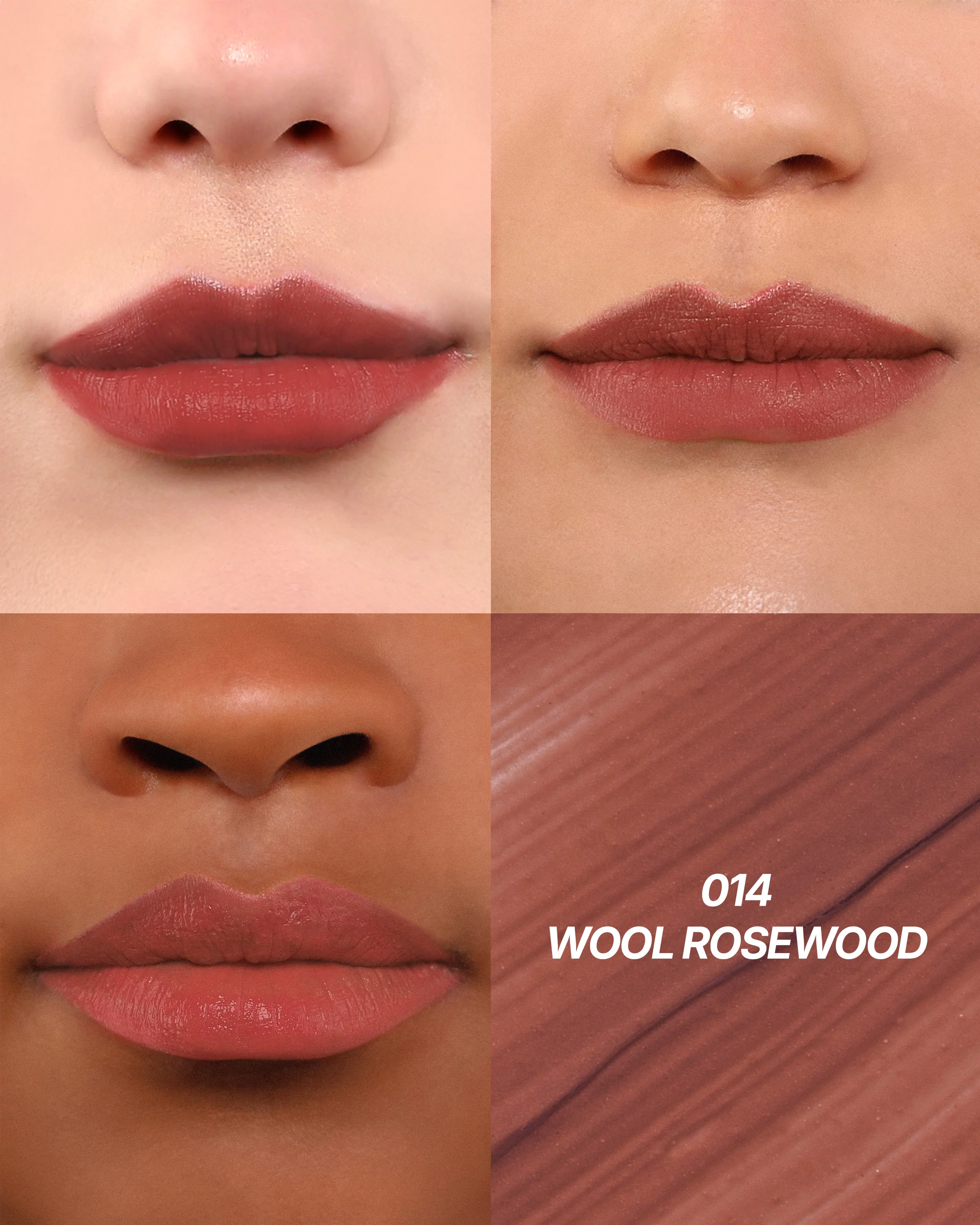 Cushion Kiss Lip Cream (014, Wool Rosewood)