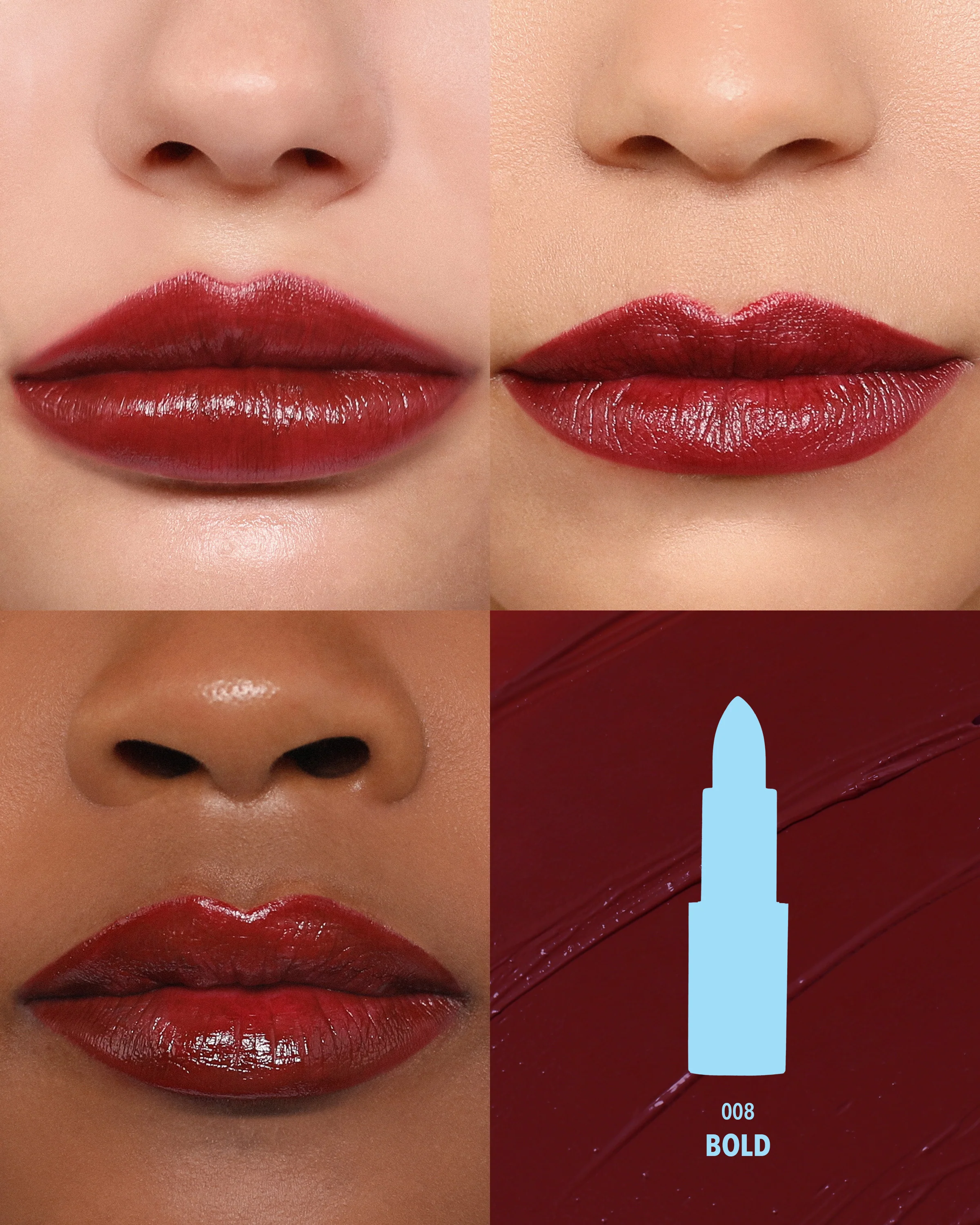 Chic Satin Lipstick (008, Bold)