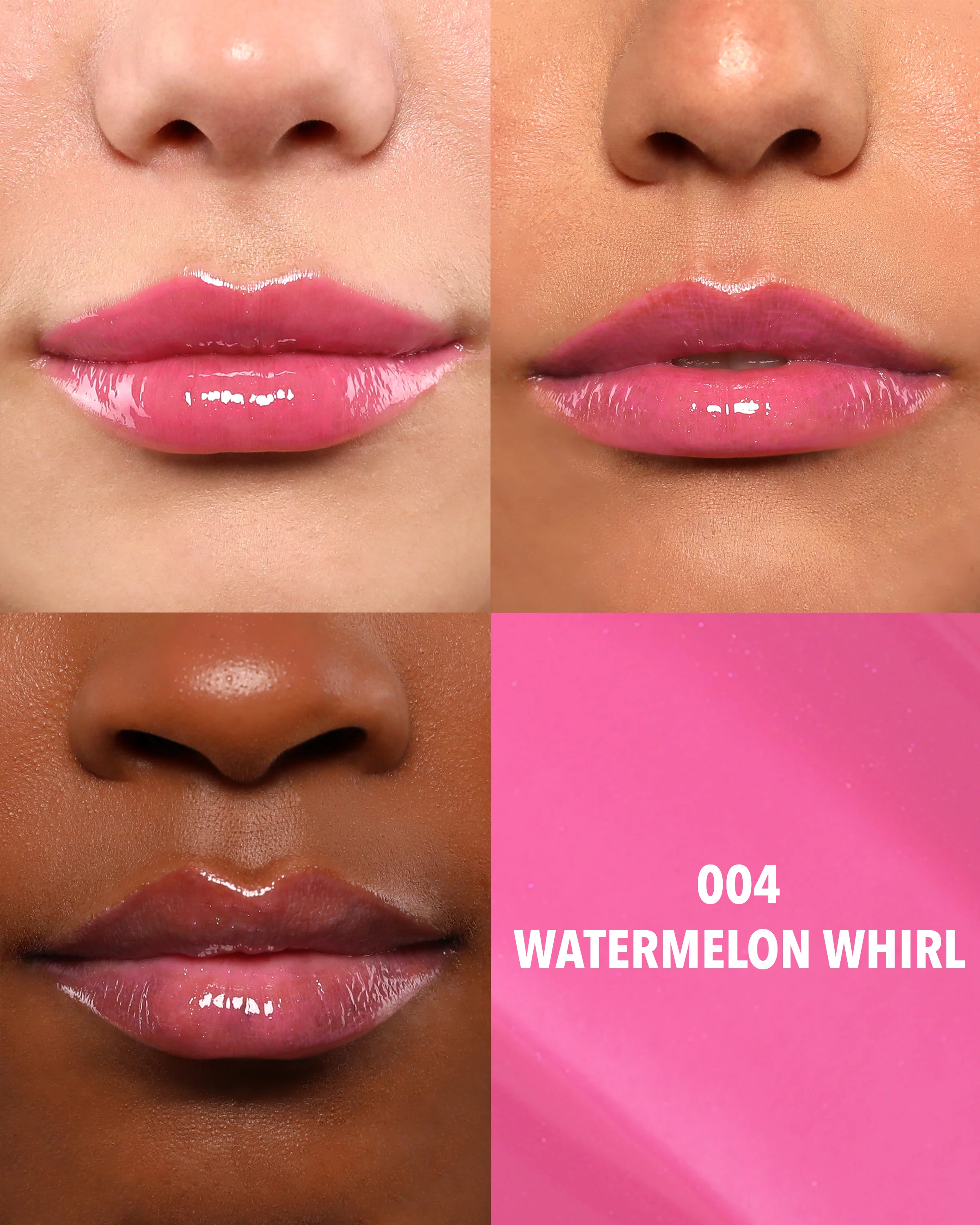 Maxi Pout Lip Gloss (004, Watermelon Whirl)