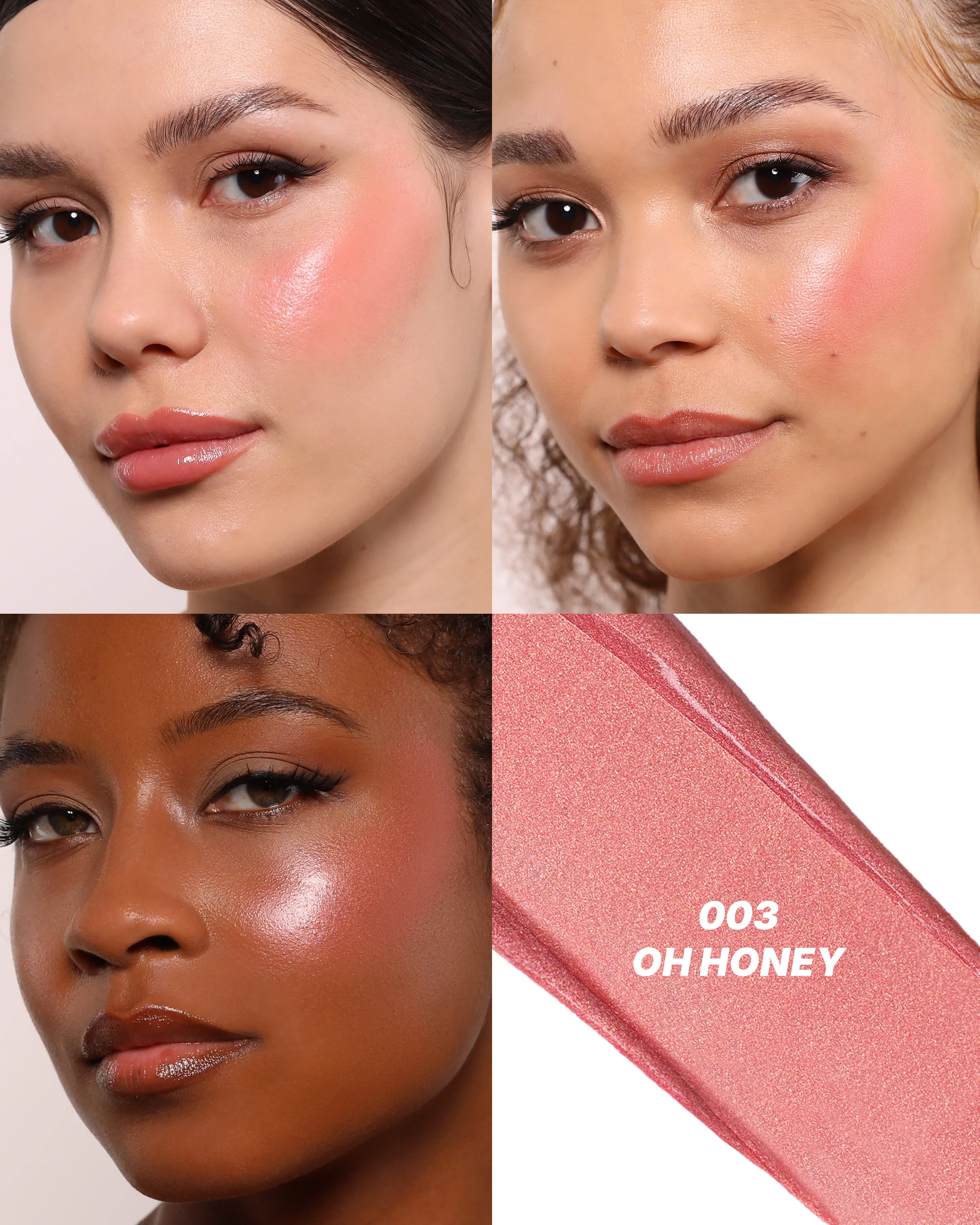 Love Steady Shimmer Blush (003, Oh Honey!)