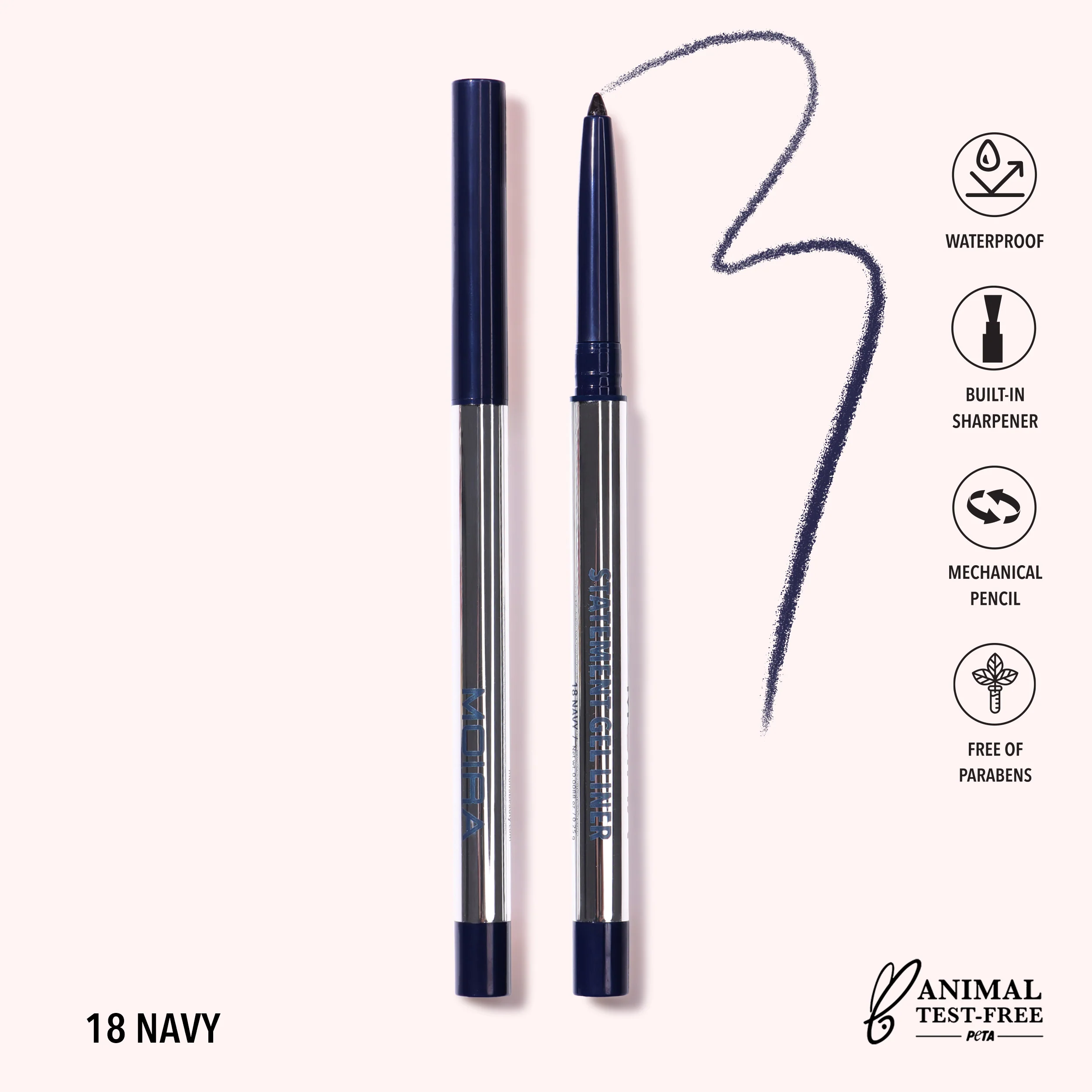 Statement Gel Liner (018, Navy)