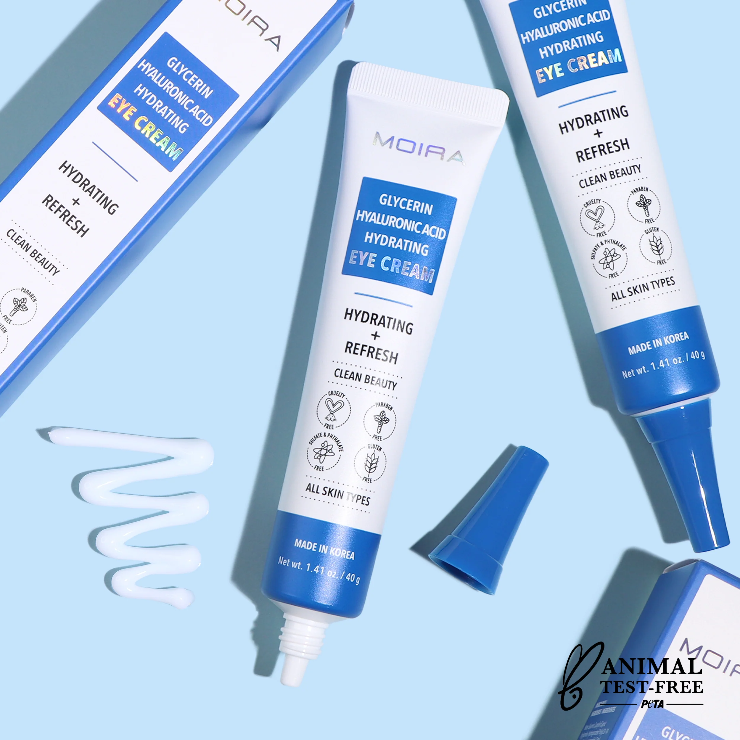 Glycerin Hyaluronic Acid  Hydrating Eye Cream