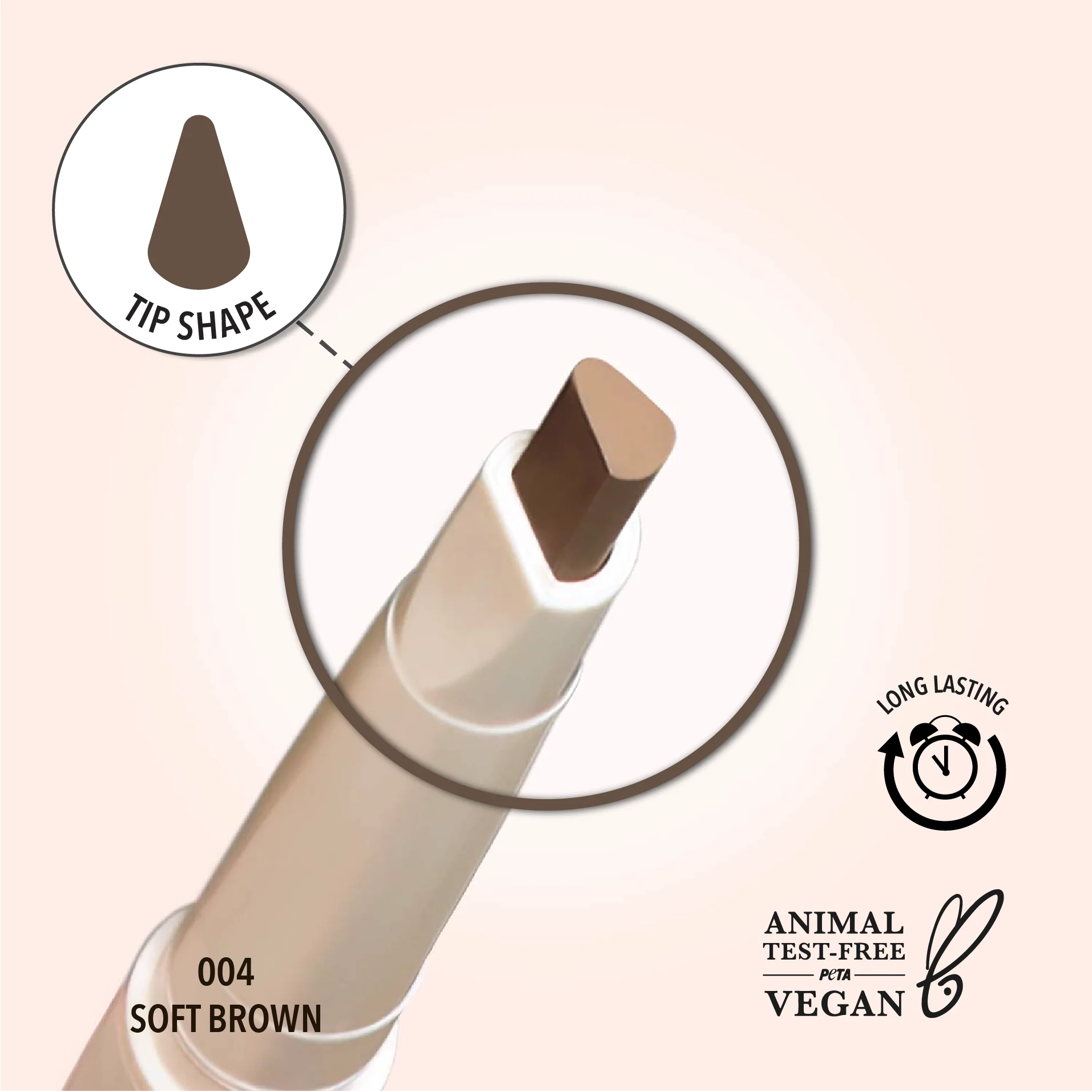 418-Angled-Brow-Pencil-004-Soft-Brown-5.webp Angled Brow Pencil (004, Soft Brown)