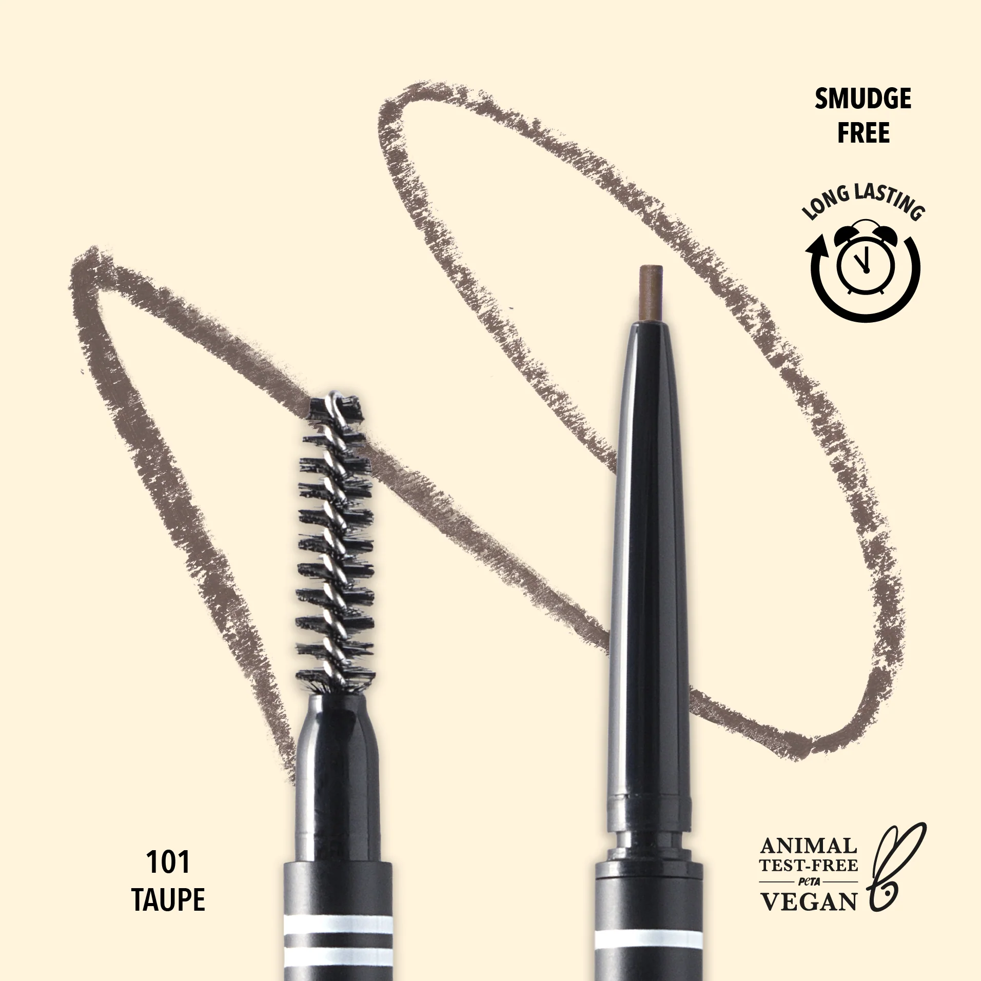 Fine Brow Pencil (101, Taupe)