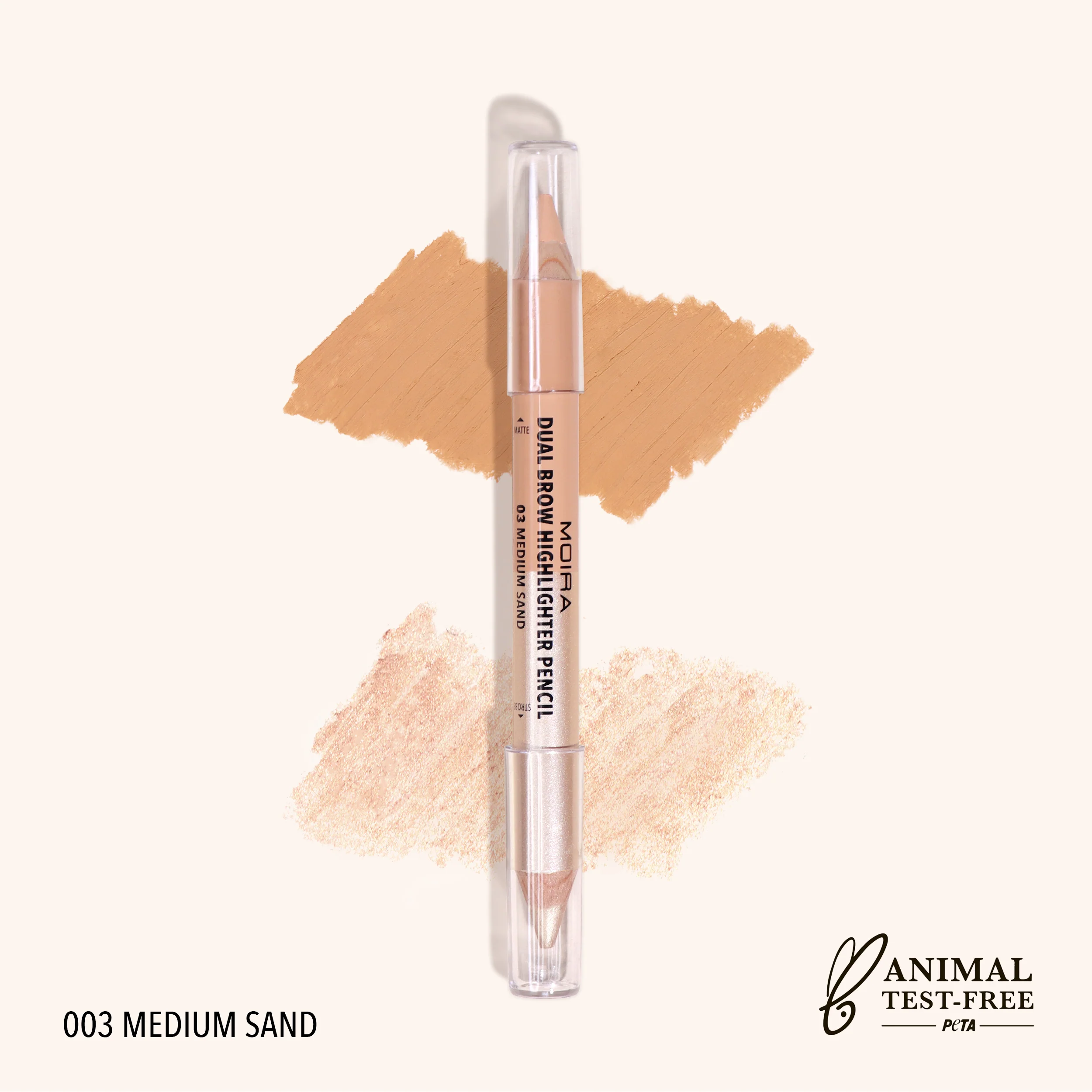 Dual Brow Highlighter Pencil (003, Medium Sand)