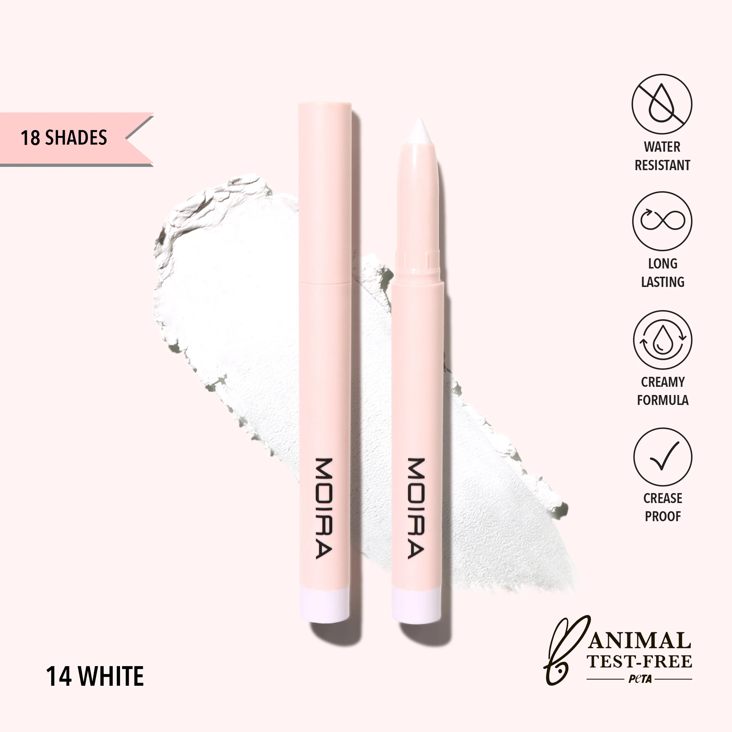 At Glance Stick Shadow (014, White)