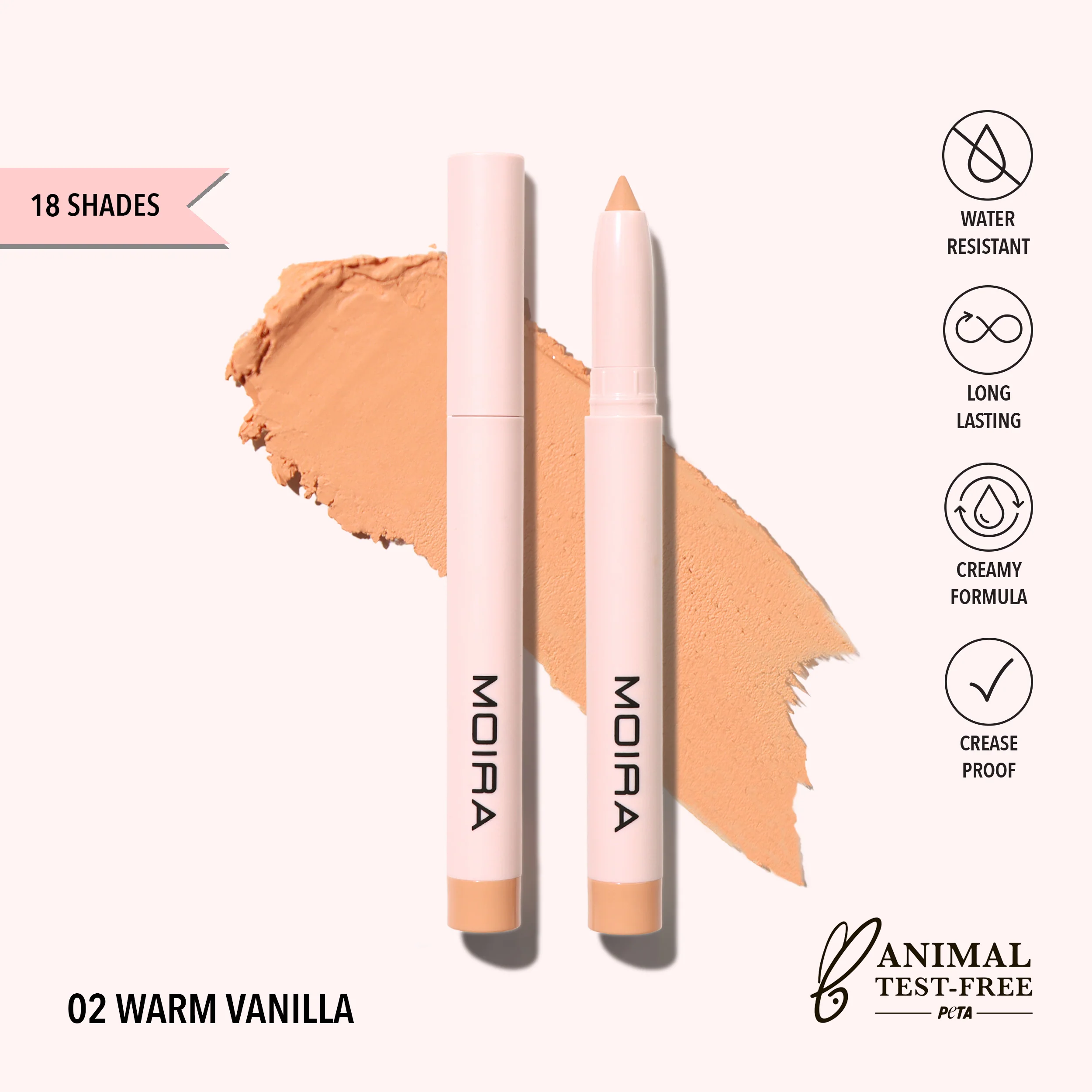 At Glance Stick Shadow (002, Warm Vanilla)