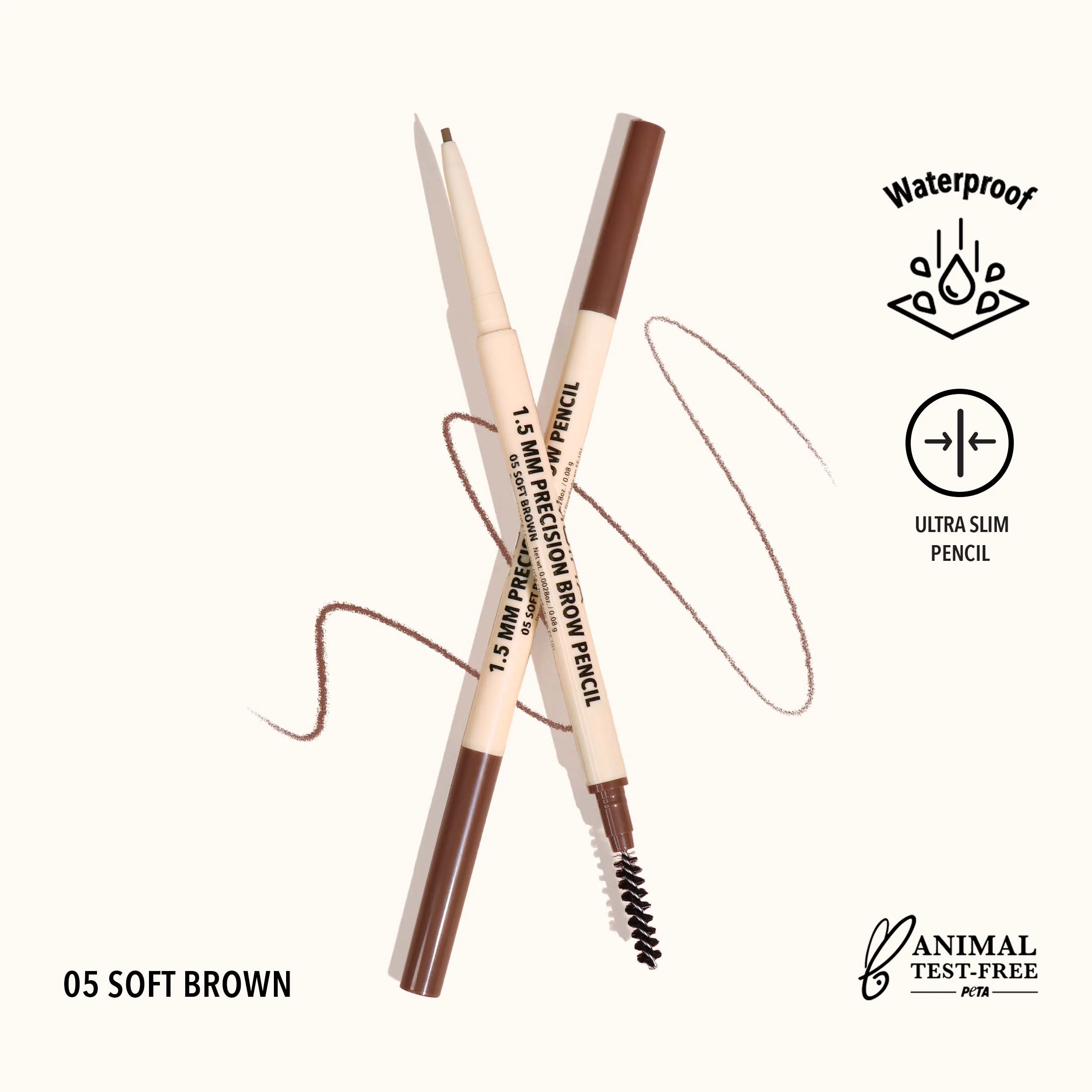 Precision Brow Pencil (005, Soft Brown)