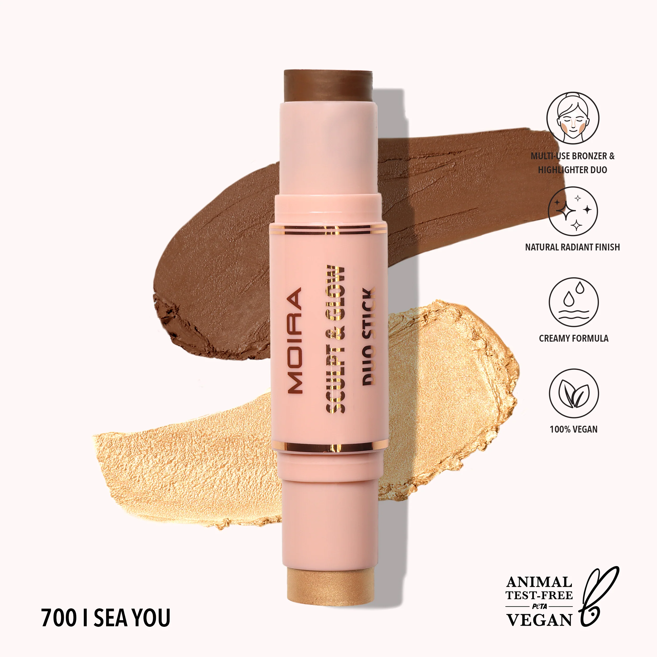 Sculpt & Glow Duo Stick (700, I Sea You)
