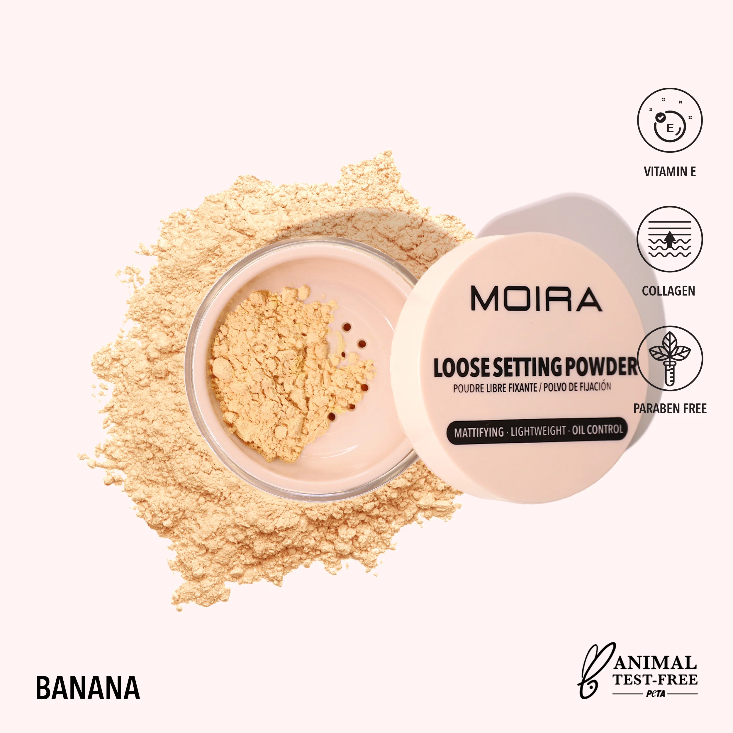 Loose Setting Powder - Banana