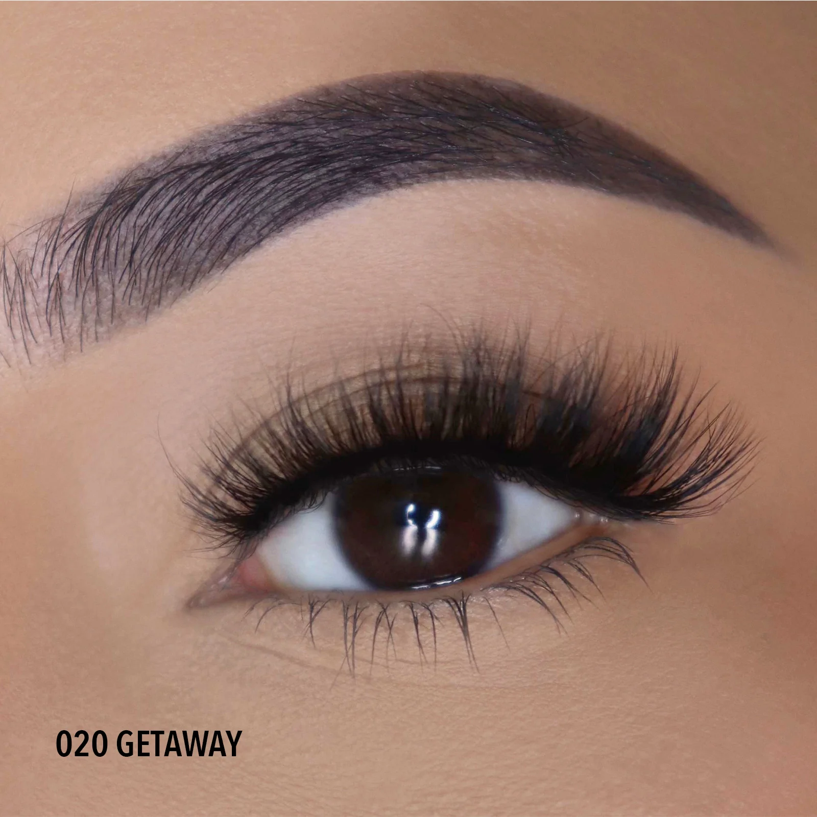 3D Effect Bionic Vegan Faux Mink Lashes (020, Getaway)