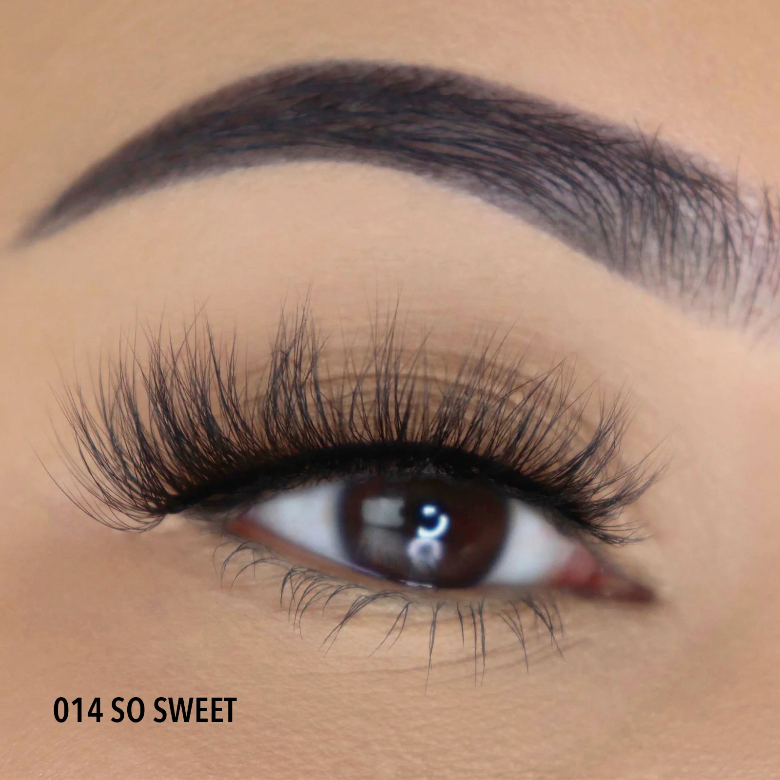 3D Effect Bionic Vegan Faux Mink Lashes (014, So Sweet)