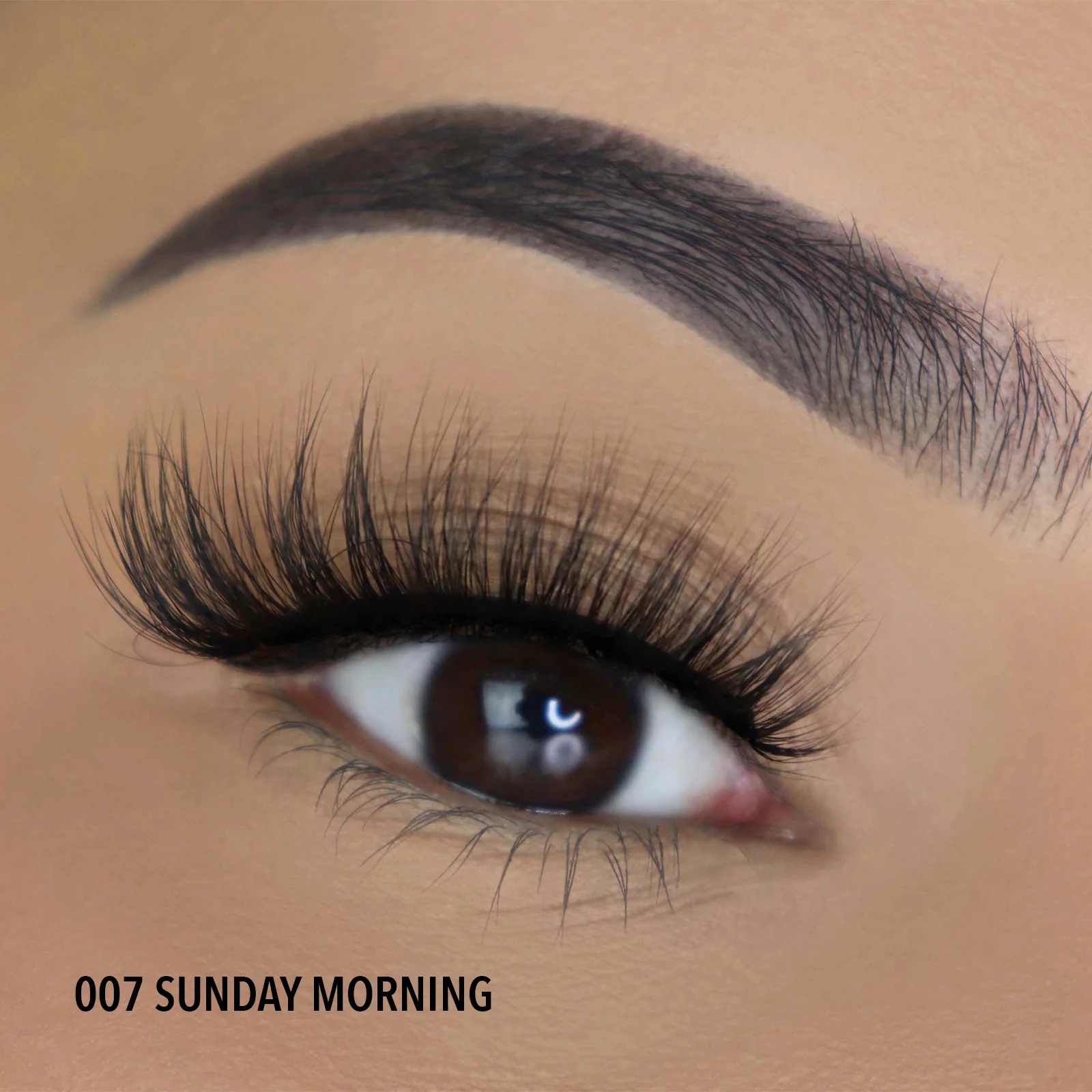 3D Effect Bionic Vegan Faux Mink Lashes (007, Sunday Morning)