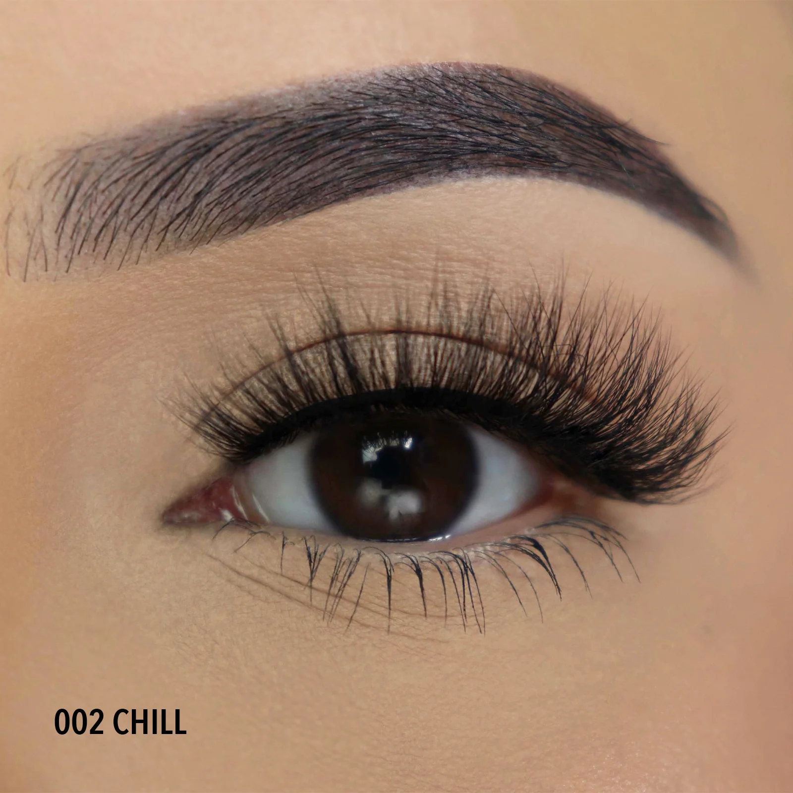 3D Effect Bionic Vegan Faux Mink Lashes (002, Chill)